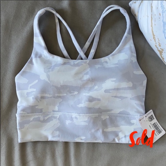 SOLD Lululemon Energy Bra Long Line - Picture 1 of 6
